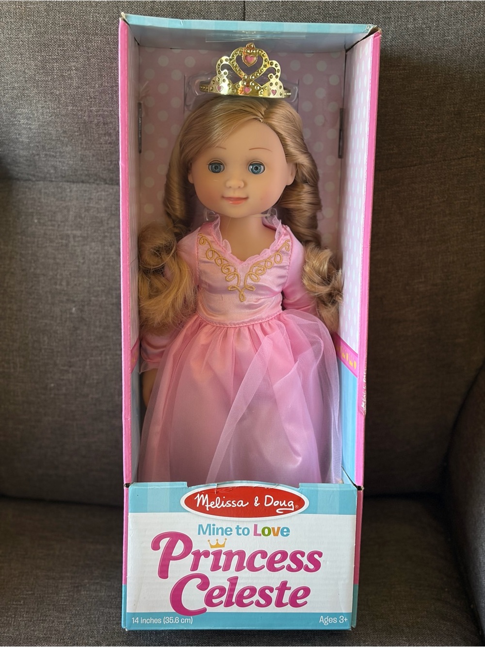 NWT Melissa & Doug Mine to Love Princess Celeste 14” Doll